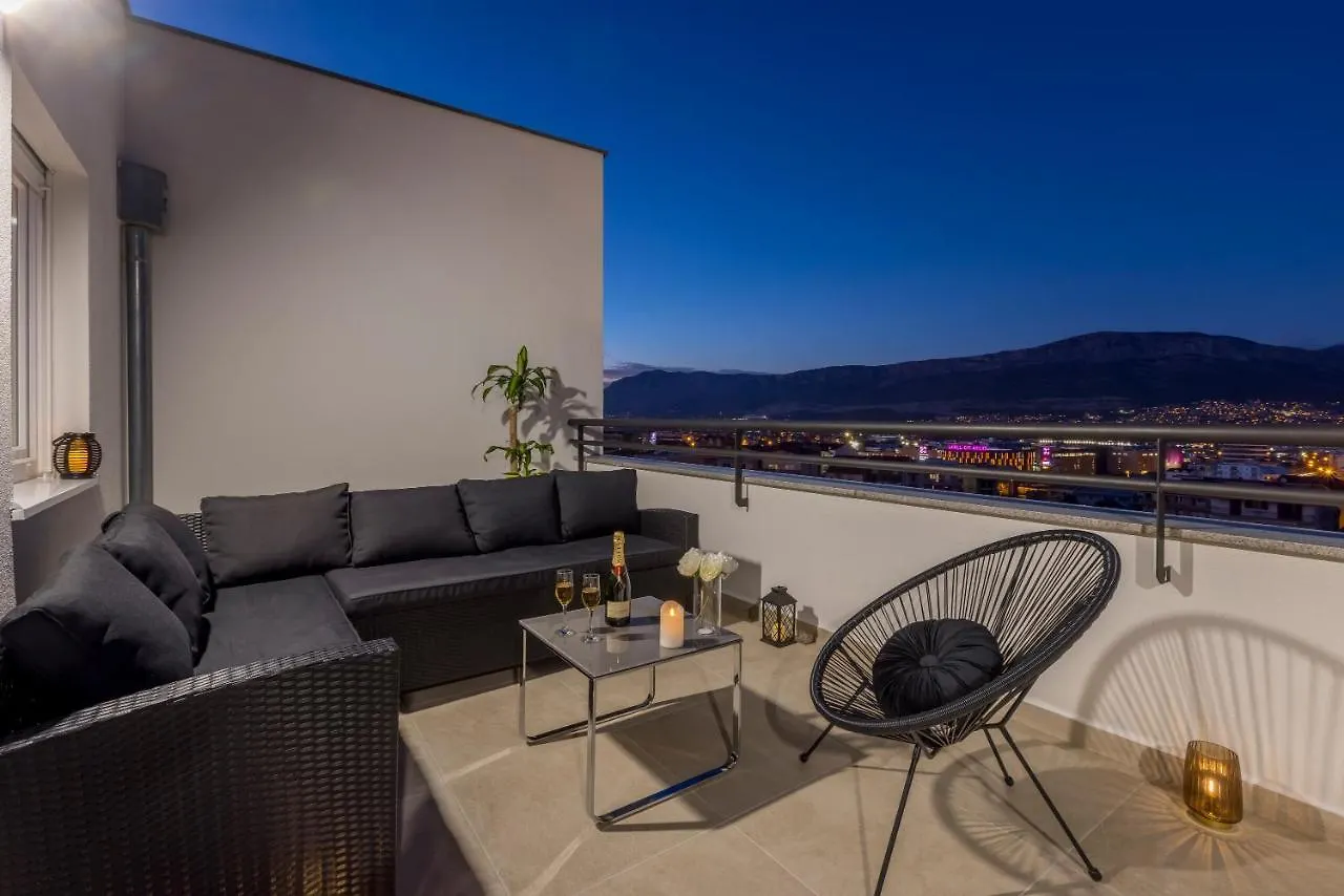Luxury Rooftop Apartment Zalato Split 0*,  Croatia